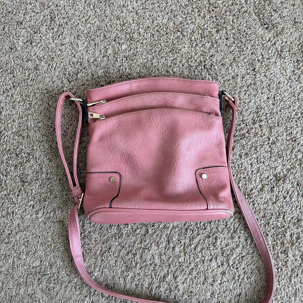 ALYSSA PINK GOLD Cross Body